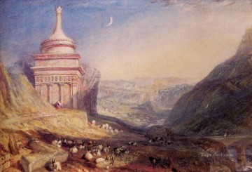 ジョセフ・マロード・ウィリアム・ターナー Painting - 小川の谷 ケドロン・ロマンティック・ターナー